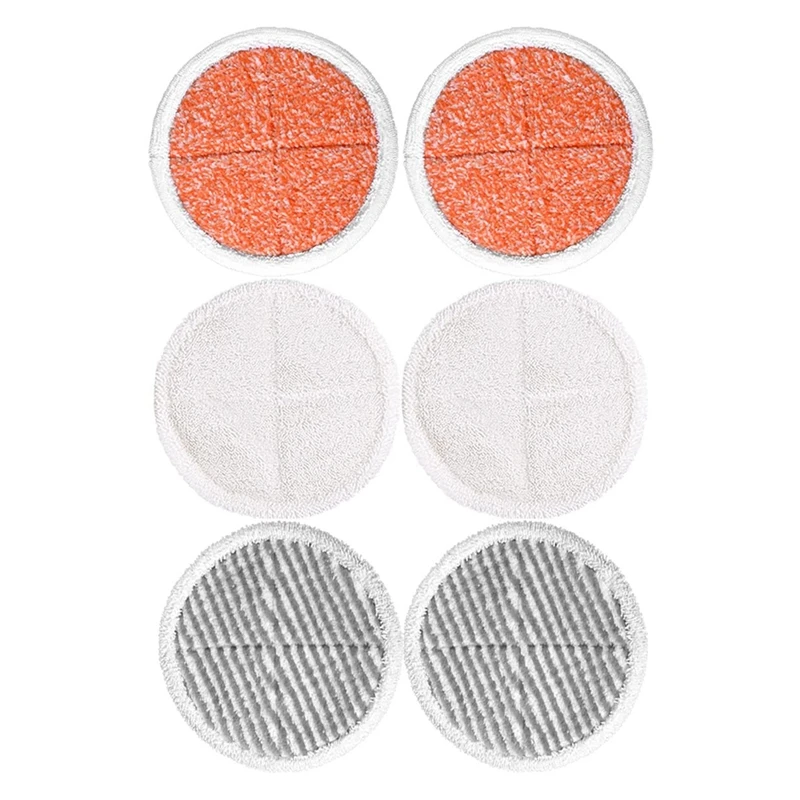 

6 Pack Mop Pads Replacement for Bissell Spinwave 2039A 2124