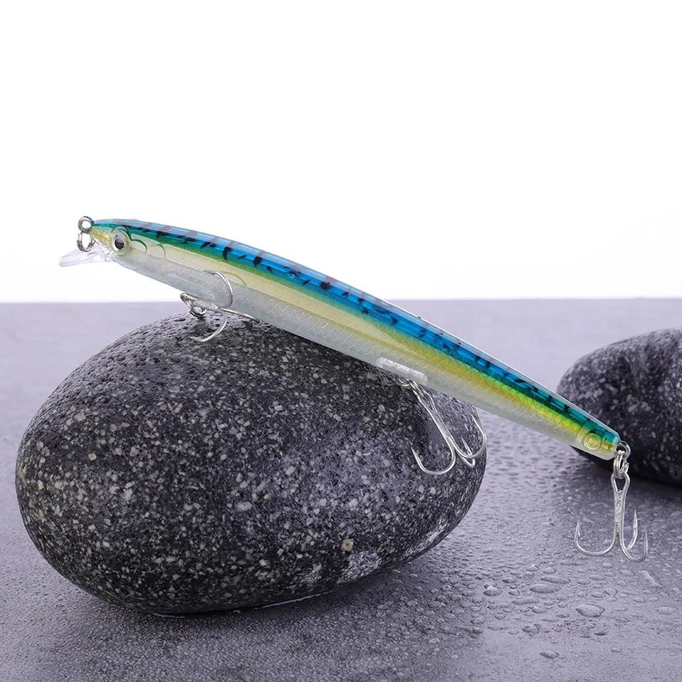 WALK FISH длинная рыболовная приманка в форме гольяна 1 шт. воблер 14 5 г 130 мм