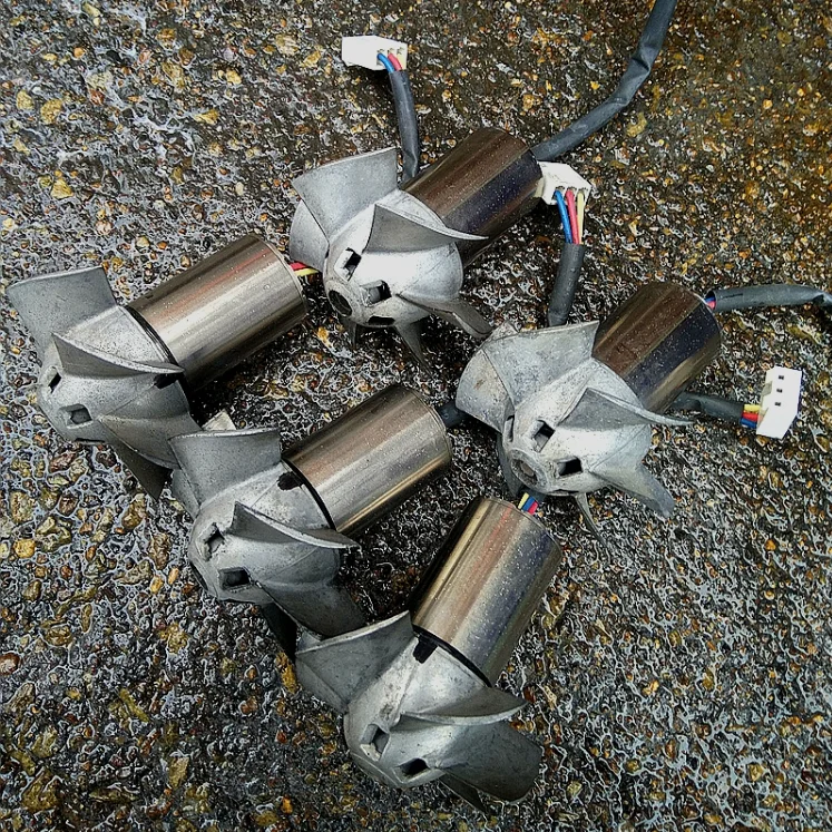 150W 12V high power metal ducted fan, inner rotor, brushless motor cooling fan, smoke exhauster