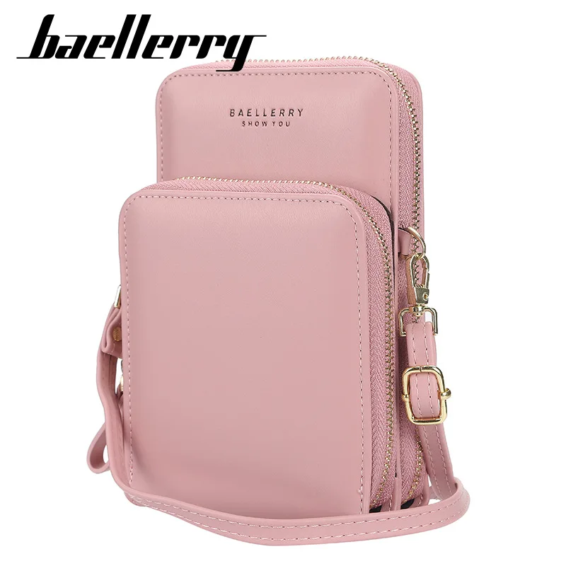 

Women's Bag Korean Large Capacity Wild Shoulder Messenger Bag Fashion Mobile Phone Bag Long Zipper Wallet