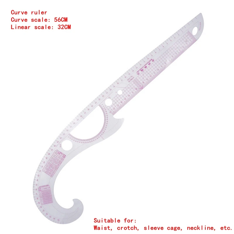 Plastic French Curve Metric Sewing Ruler Measure For Dressmaking Tailor  Grading Ruler Pattern Making