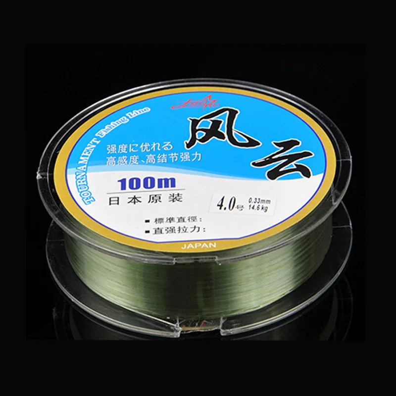 

Import metle li Storm Water Color 100 Rice Path Fishing Line Mainline Nylon Thread