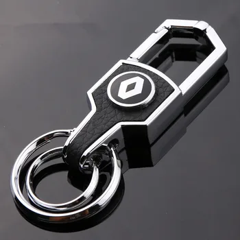 

Leather Keyring Car Metal Keychain Auto Key-Ring Chain for Renault Cadillac Jeep Lexus Ferrari Kia Bmw Audi Mercedes Volkswagen