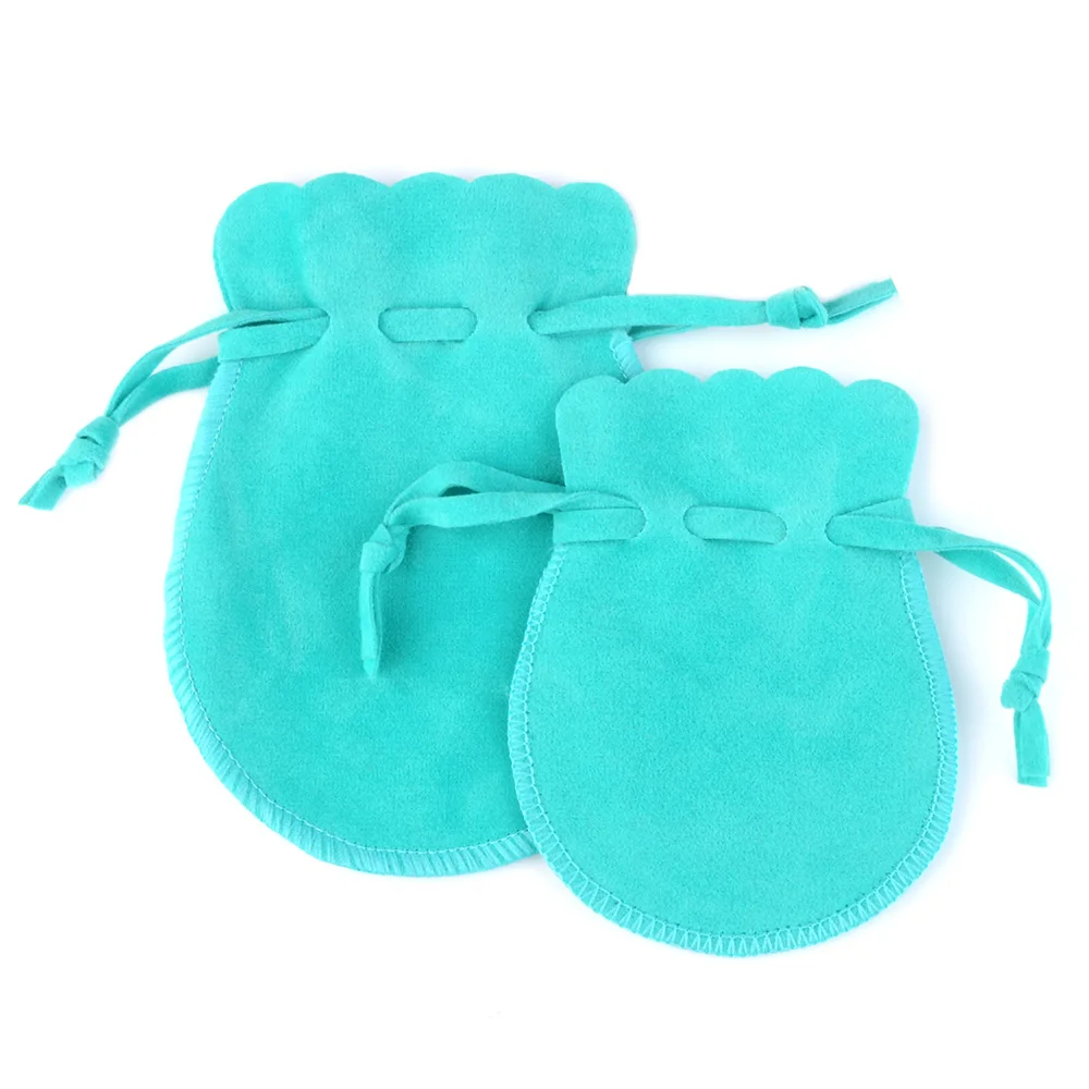 10/25/50 stücke 7x9/9x12 cm Kürbis Samt Geschenk Taschen Staubdicht Flanell schmuck Verpackung Taschen Hochzeit Geschenk Drawable Verpackung Taschen – Detail 9