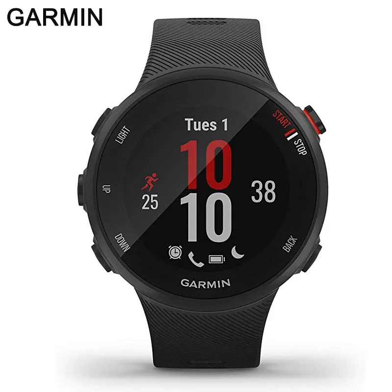 Часы Garmin Forerunner 45 GPS часы для бега с тренером бесплатные тренировочные поддержкой