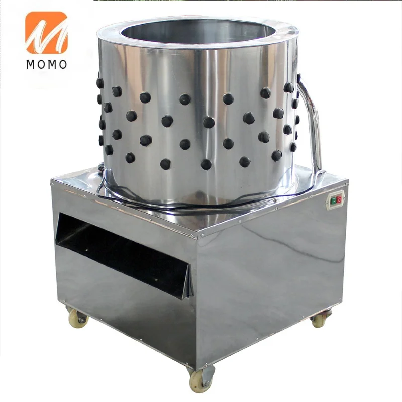 

Poultry slaughter the chicken head neck defeathering machine key training food technology