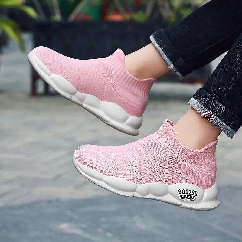 Pink Детская обувь; коллекция года; модные детские кроссовки; дышащие спортивные детские туфли для девочек и мальчиков; Chaussure Enfant; детские туфли для девочек; Kinder Schoenen - Цвет: Pink