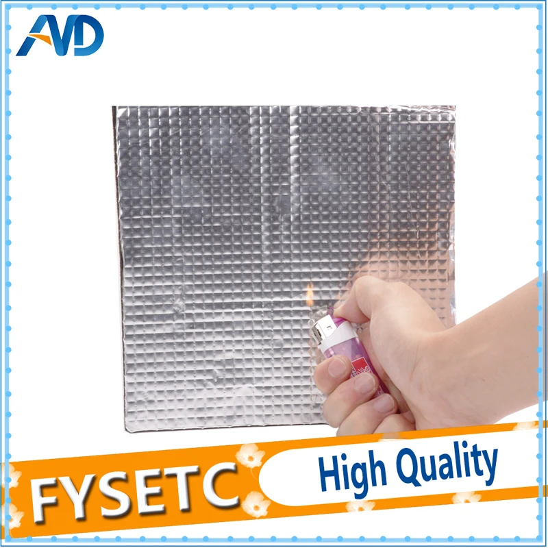 3d-Printer Bed-Sticker Insulation Heating Thickness Cotton 10mm Foil 1PC Self-Adhesive