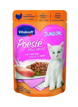

VITAKRAFT VITAKRAFT POESIE for kittens with a turkey in sauce