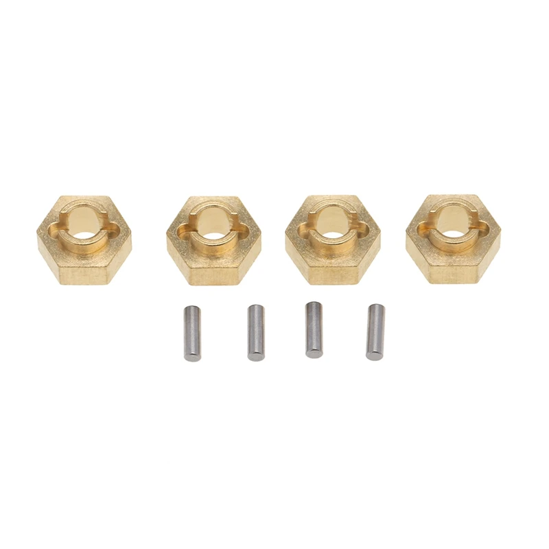 Brass 7MM Wheel Hex 3MM Extended Adapter Upgrade Accessories for 1/24 RC Crawler Axial SCX24 90081 AXI00002 Parts | Компьютеры и офис
