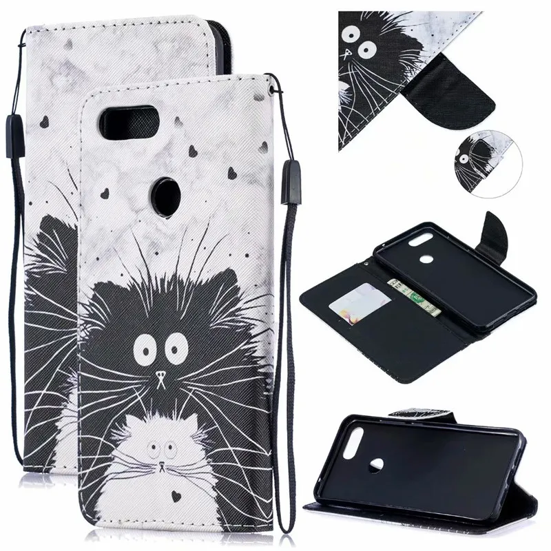 COOLY кожаный бумажник флип чехол для Xiaomi mi 9 8 Lite задняя крышка на Xio mi A2 Lite A1 5X6X9 T Pro цветок кошка мрамор телефон Coque