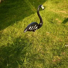 Красивый фламинго газон украшения пластиковые искусственные садовые украшения балконное украшение Фламинго фигурки украшения свадьбы