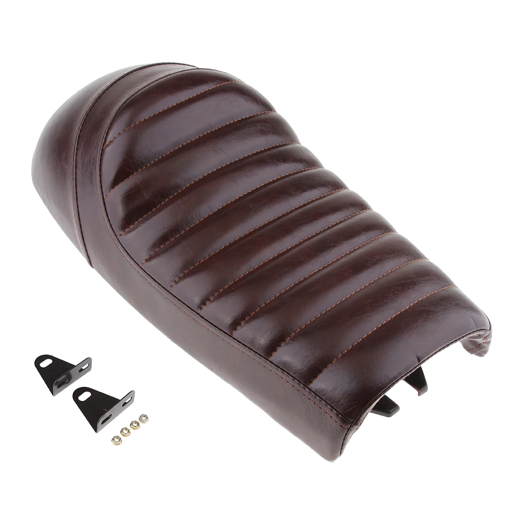 Motorcycle Hump Style Cafe Racer Vintage Seat Motorbike Cushion 53cm