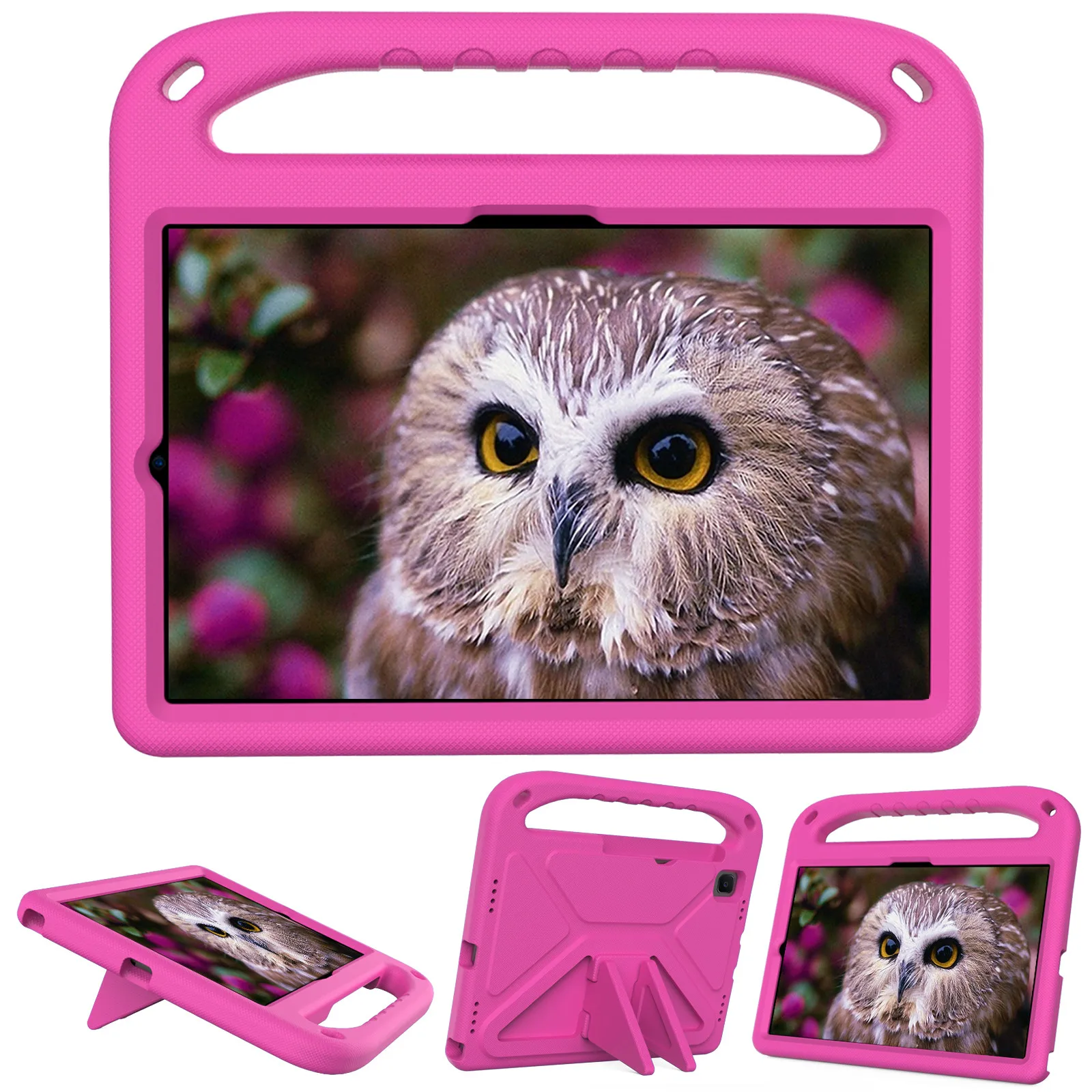 Kids Safe EVA Tablet Case For Samsung Galaxy Tab A7 Lite 8.7 2021 SM-T220 T225 Galaxy Tab A7 10.4 SM-T500 Shoulder Strap Cover