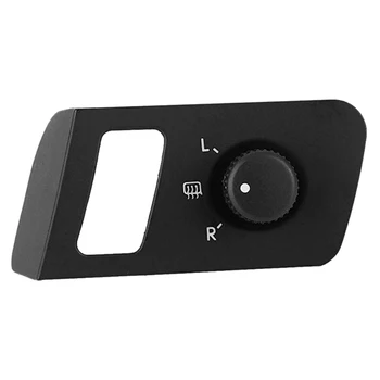 

Car Rear View Mirror Adjustment Knob Switch for Volkswagen Touareg Tiguan Caddy 2009-2015 1T1959552