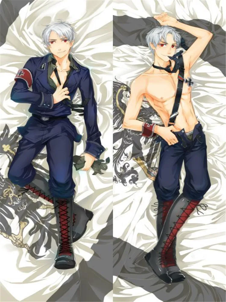 Anime Axis Power Hetalia Hugging Body Pillow Case Cover Gift 35*55cmEH