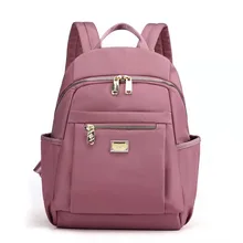 

Oxford Cloth Backpack Korean Version Of the Trend Of Large-Capacity Outing Travel Backpack Lightweight Casual Multi-Zipper Fashi