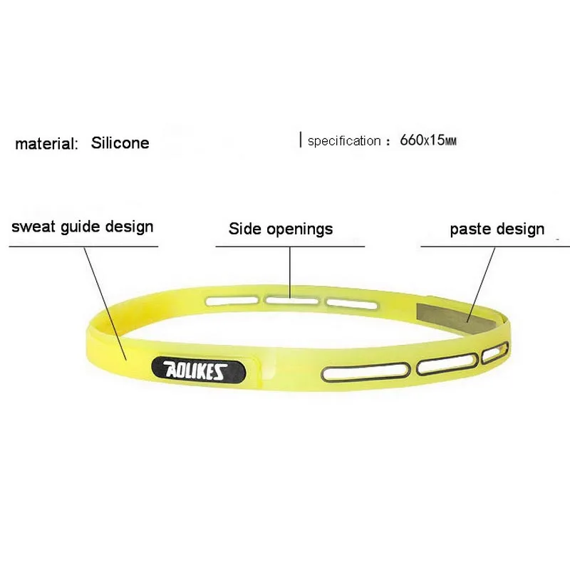 Высококачественная Нескользящая эластичная повязка на голову для занятий спортом для мужчин и женщин, повязка для волос для занятий йогой, фитнес-повязка, повязка на голову для бега, повязка на голову