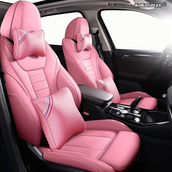 

kokololee Custom Leather car seat covers For Volvo S80 XC60 S60 C30 S90 C70 V60 V40 XC90 XC40 S40 XC Classic Automobiles Seats