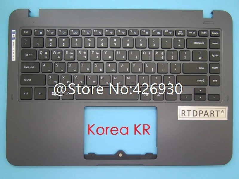 Подлокотник для ноутбука и клавиатуры для samsung NP340XAZ 340XAZ Корея KR Бразилия br BA98-01452B BA98-01452A чехол тачпад