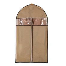 1 шт Анти-пыль висячая сумка для хранения одежды длинный нетканый чехол от пыли для одежды защитная одежда Настенный Чехол Органайзер