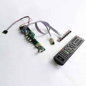 

Fit B101EVN02/B101EW05/N101ICG 40Pin LVDS VGA+HDMI+Audio+USB+RF laptop panel WLED 1280*800 10.1" screen controller board DIY kit