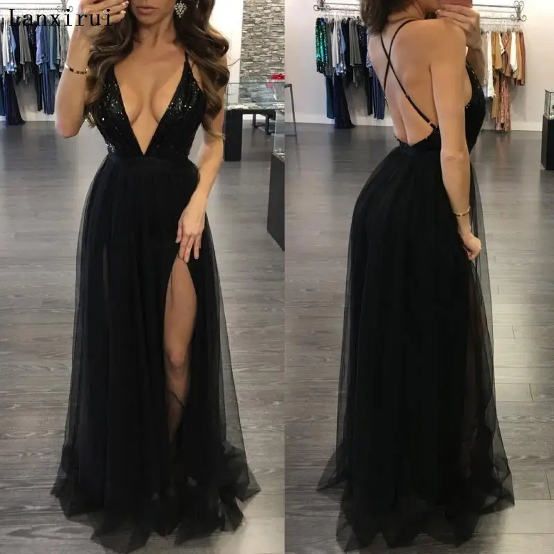 Летнее женское платье без рукавов с изумительным цветочным принтом, элегантные женские вечерние платья макси Vestidos Largos - Цвет: black color