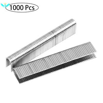 

1000Pcs U/ Door /T Shaped Staples Nails For Staple Gun Stapler Furniture Interior Decoration Wood Processing Gun Code Nail