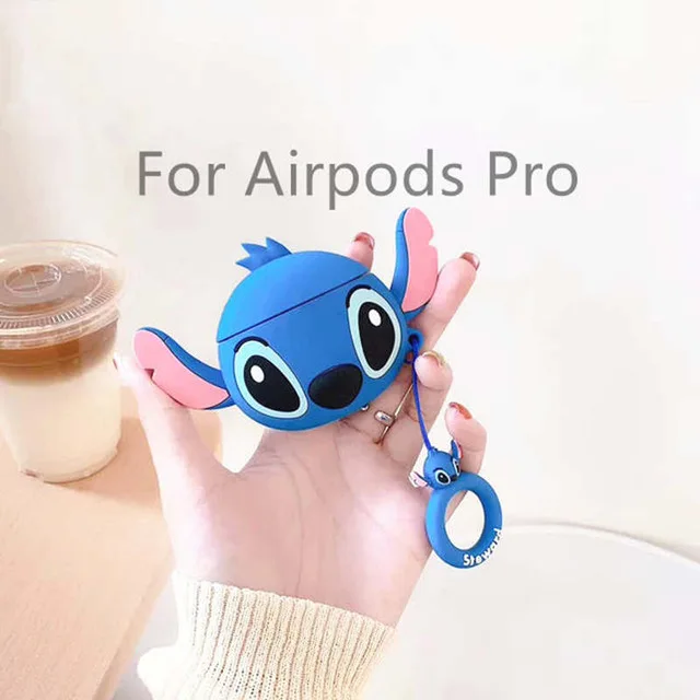 Милый мультяшный беспроводной Чехол для наушников для Apple AirPods Pro, силиконовый чехол для зарядки наушников для Air pods Pro 3, защитный чехол - Цвет: 03