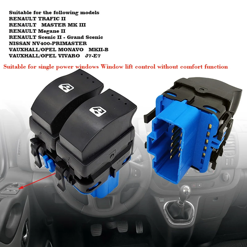 Car Electrical Switches Car Electrical Components Motors FOR VAUXHALL