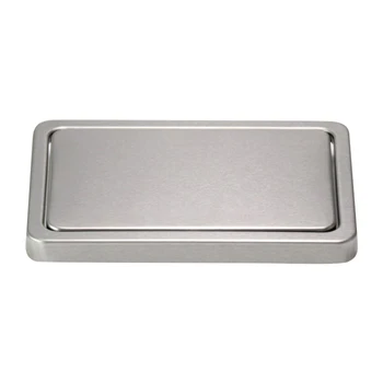 

Kitchen Flap Lid Stainless Steel Flush Recessed Built-In Balance Flap Cover Trash Bin Garbage Can Trash Lid Kitchen Counter Top