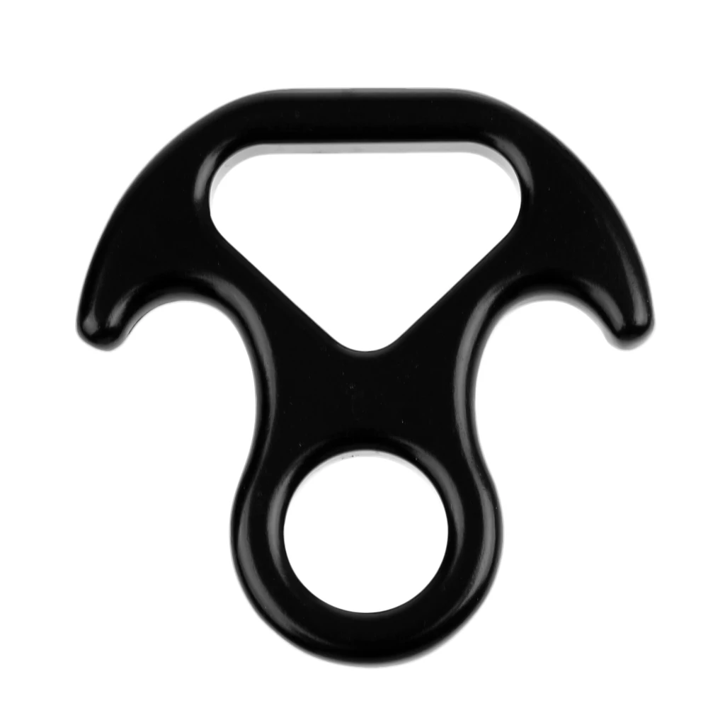 Mini Figure 8 Ring Rope Descender Belay Device Rappelling Rescue Gear Climbing Accessories