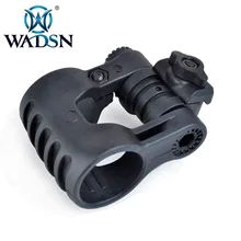 WADSN страйкбол фонарик зажим Регулируемый тактический свет крепление для удержания 25,4 мм Диаметр Softail Скаут лампа MP07001 подсветка для оружия