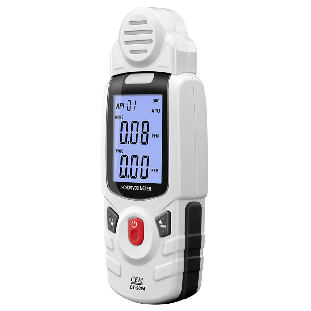 

CEM LED Display Indoor Air Quality Formaldehyde Detector Air Quality Monitor HCHO TVOC Tester For Home Office DT-900A