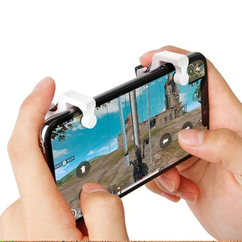 

2020 Sturdy Convenient Portable PUBG Mobile Trigger Mobile Phone L1 R1 Button For Shooting Game For IOS Android Hot