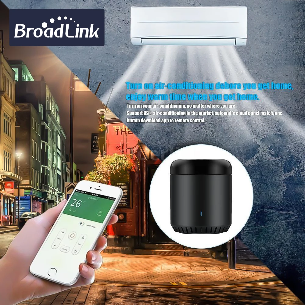 Пульт дистанционного управления Broadlink RM Mini 3 с поддержкой Wi Fi и ИК