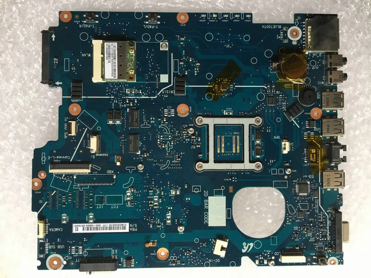 BA92-05927A BA92-05927B BA92-05856A подходит для samsung NP-R519 R719 Материнская плата ноутбука G105M графика DDR2 GM45 тестирование работы