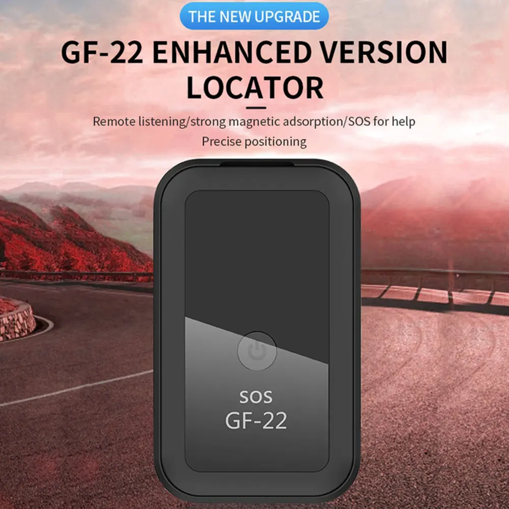 GPS Tracker Realtime Tracking Device Mini Portable GF22 GPS Locator for