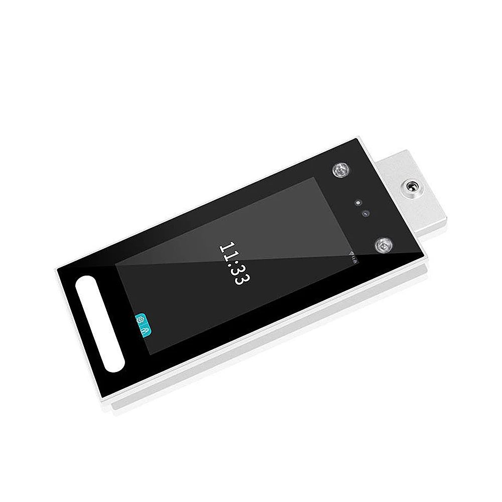 Temperature Measurement PalmPrint Face Dynamic Recognition Terminal Device Access Control System Face Password Attendance Machin - Famidy.com