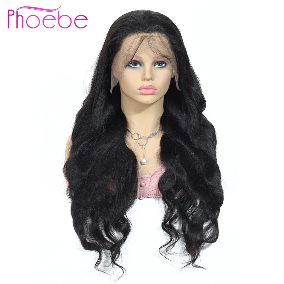 Phoebe 13х6 парики из человеческих волос на фронте шнурка предварительно выщипывают