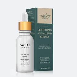 100% Pure Soothing anti-allergy Essence soothes sensitive skin calms skin problems redness swelling allergies gently repair skin