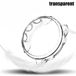Soft TPU Shockproof Watch Case & Screen Protector Cover (Transparent)