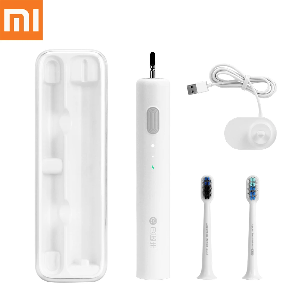 Xiaomi Mijia USB sonic электрическая зубная щетка вибратор для гигиены полости рта зубная щетка перезаряжаемая ультра звуковая автоматическая зубная щетка