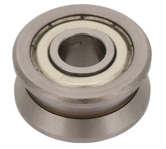 LV20/10 Steel Double Roller Bearing Guide 10x30x14mm High