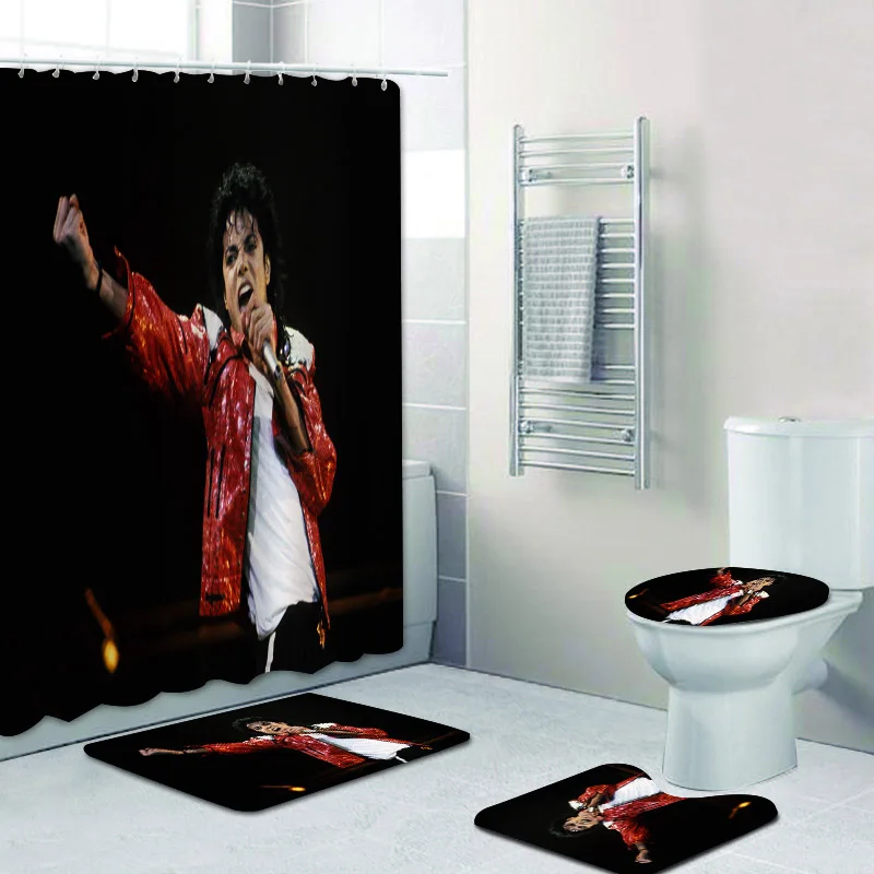 Custom Michael Jackson Home Decor Michael Jackson Shower Curtains Bath Curtains for Bathroom Mats Rug Toilet Accessories 180×200 Men’s Clothing cb5feb1b7314637725a2e7: 3PCS Set (ONE SIZE)|3PCS Set (ONE SIZE)|3PCS Set (ONE SIZE)|3PCS Set (ONE SIZE)|3PCS Set (ONE SIZE)|3PCS Set (ONE SIZE)|3PCS Set (ONE SIZE)|3PCS Set (ONE SIZE)|4PCS Set|4PCS Set|4PCS Set|4PCS Set|4PCS Set|4PCS Set|4PCS Set|4PCS Set|Only Shower Curtain|Only Shower Curtain|Only Shower Curtain|Only Shower Curtain|Only Shower Curtain|Only Shower Curtain|Only Shower Curtain|Only Shower Curtain