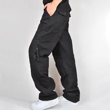 Новые мужские брюки карго с несколькими карманами, военные тактические брюки, мужские хлопковые уличные армейские прямые брюки, повседневные длинные брюки