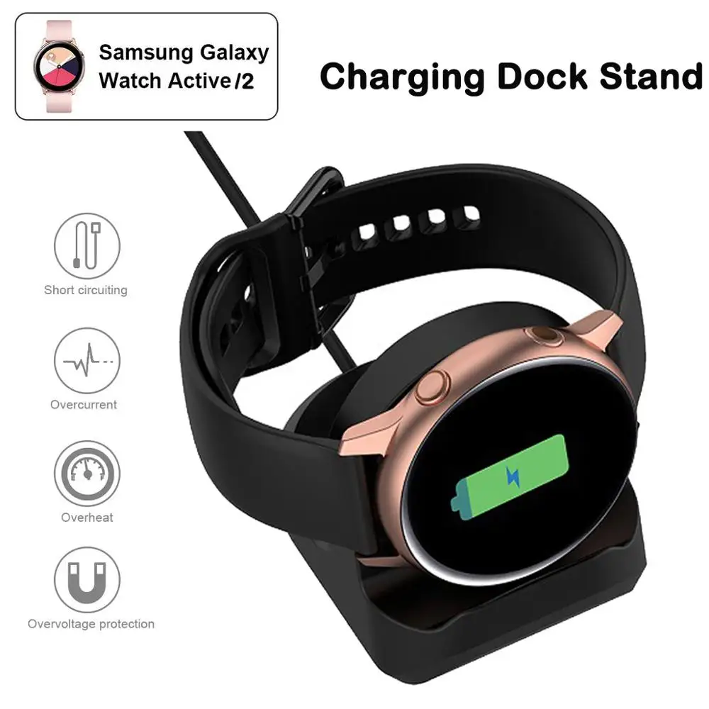

Charger Conversion Stand Bracket for Samsung Galaxy Active 2 40mm 44mm band Smart watch accessories Active2