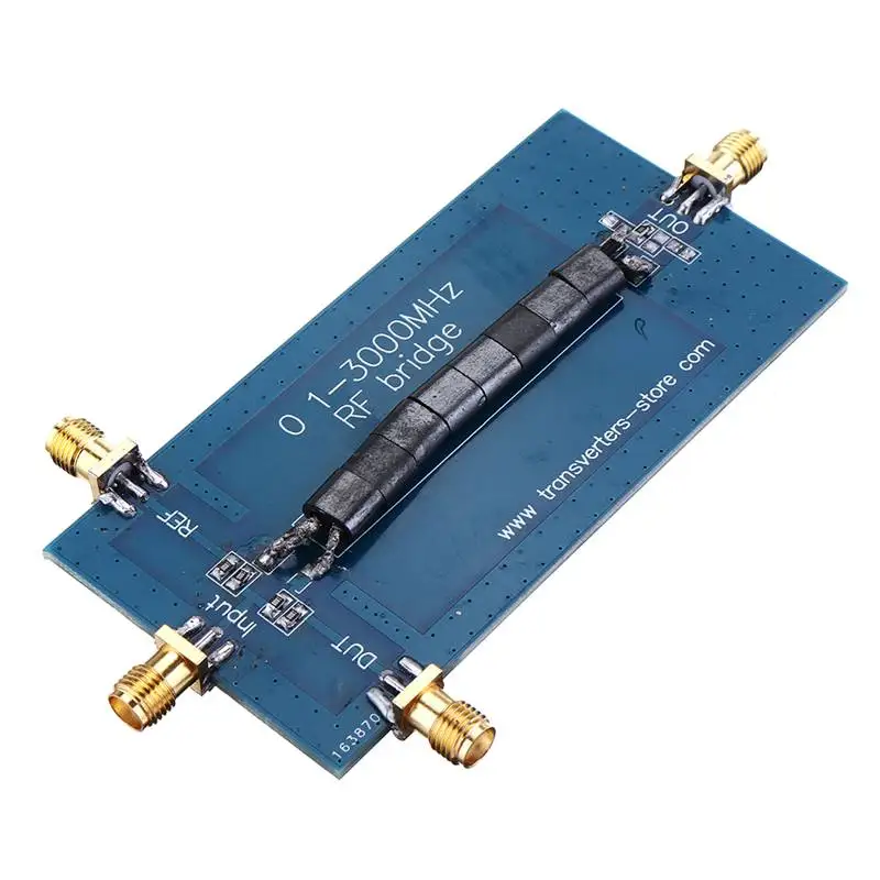 

RF SWR Bridge 0.1-3000MHz Return Loss Bridge Reflection Bridge Antenna Analyzer VHF VSWR Return Loss