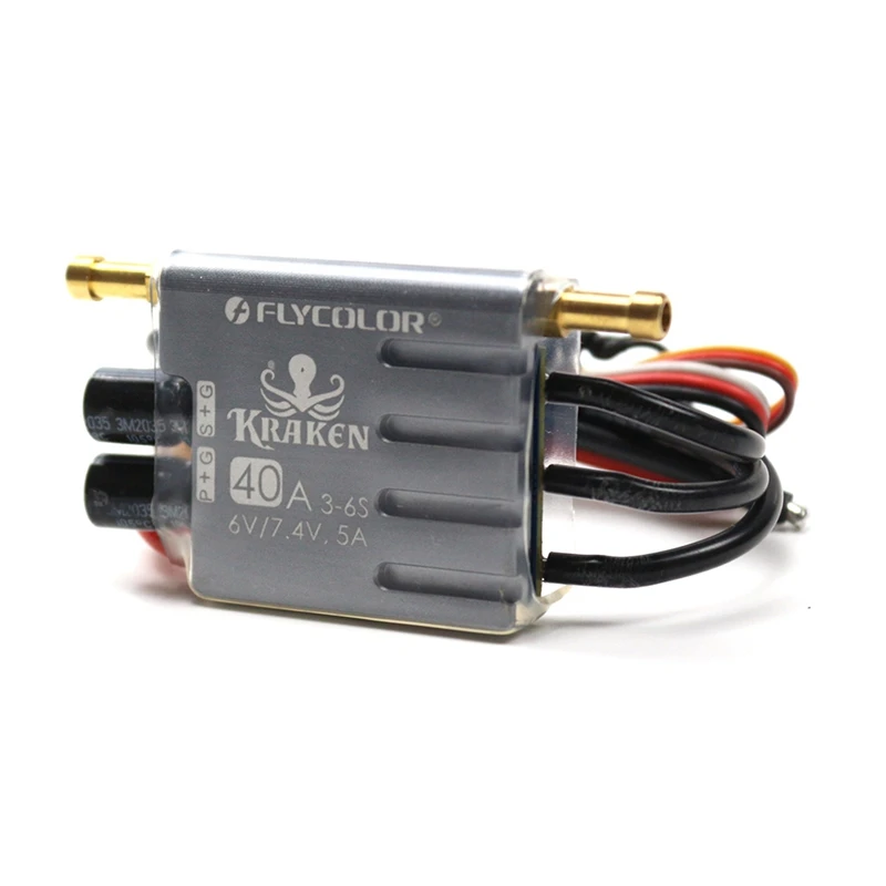 FLYCOLOR Kraken Series водонепроницаемый бесщеточный ESC 3-6S 6V/7 4 V 5A BEC/система водяного