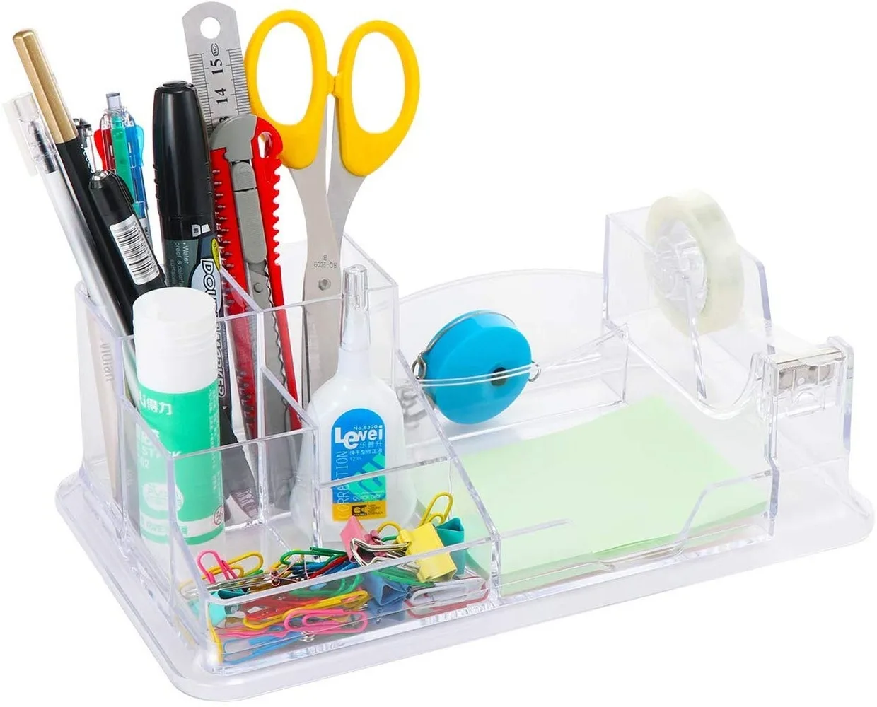 Transpa Acrylic Student Desktop Organizer Stationery Pencil Transpa Acrylic Student Desktop